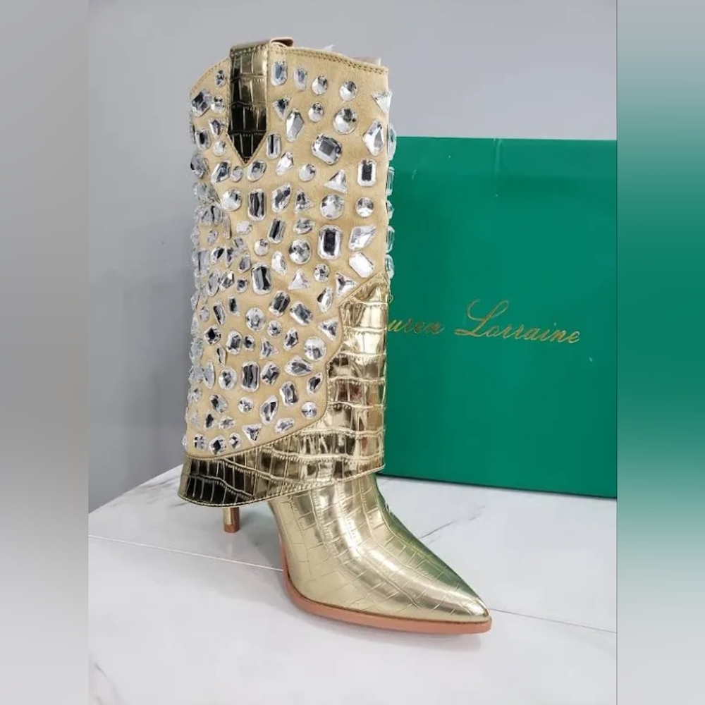 Lauren Lorraine Hana Heeled Boots